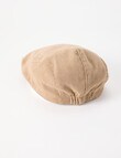 Laidlaw + Leeds Cord Drivers Cap, Tan product photo View 02 S