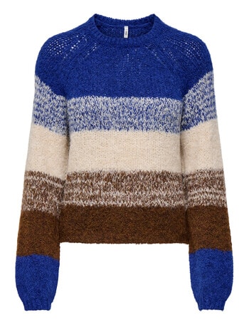 ONLY Misty Stripe Jumper, Surf the Web product photo