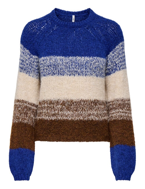 ONLY Misty Stripe Jumper, Surf the Web product photo