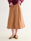 Jigsaw Thornton Skirt, Camel product photo