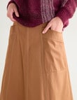 Jigsaw Thornton Skirt, Camel product photo View 04 S