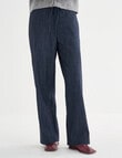 Jigsaw JIG Arabella Chambray Trousers, Indigo product photo