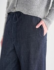 Jigsaw JIG Arabella Chambray Trousers, Indigo product photo View 05 S