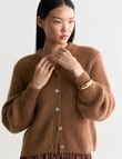 State of play Kaia Mohair Blend Cardigan, Golden product photo