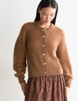 State of play Kaia Mohair Blend Cardigan, Golden product photo View 05 S