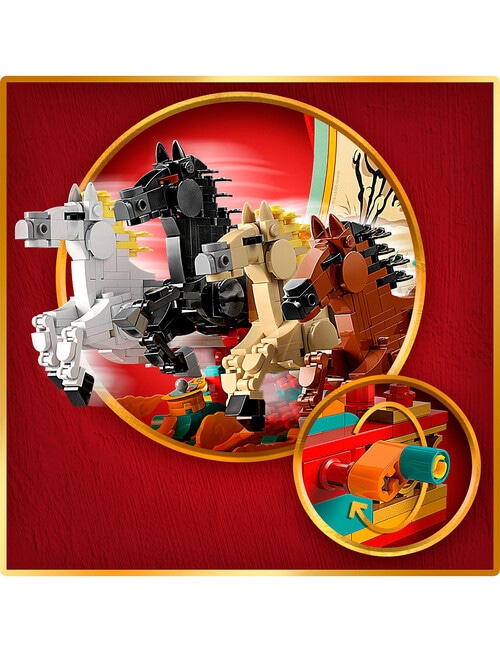 LEGO Chinese Festival Spring Festival Galloping Horses Canvas, 80119 product photo View 04 L