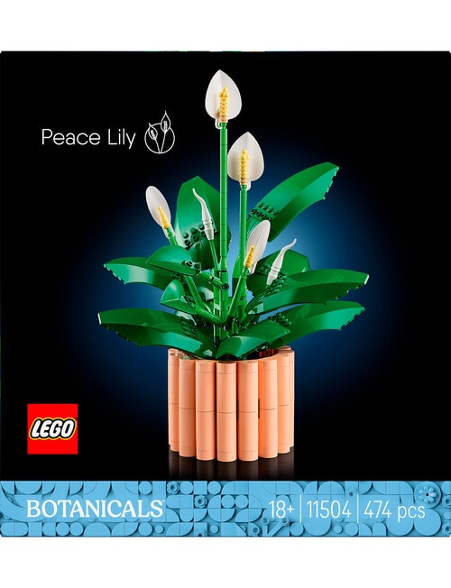 LEGO Botanicals Peace Lily, 11504 product photo View 10 L
