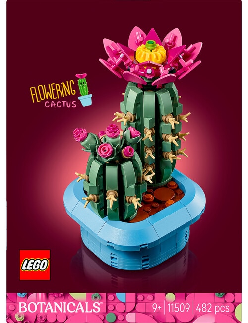 LEGO Botanicals Flowering Cactus, 11509 product photo View 11 L