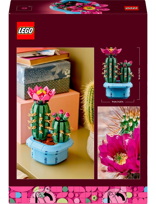 LEGO Botanicals Flowering Cactus, 11509 product photo View 15 L