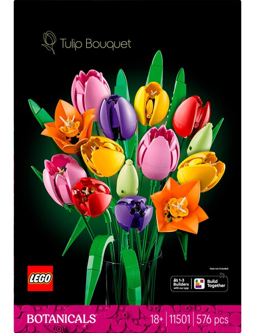 LEGO Botanicals Tulip Bouquet, 11501 product photo View 13 L