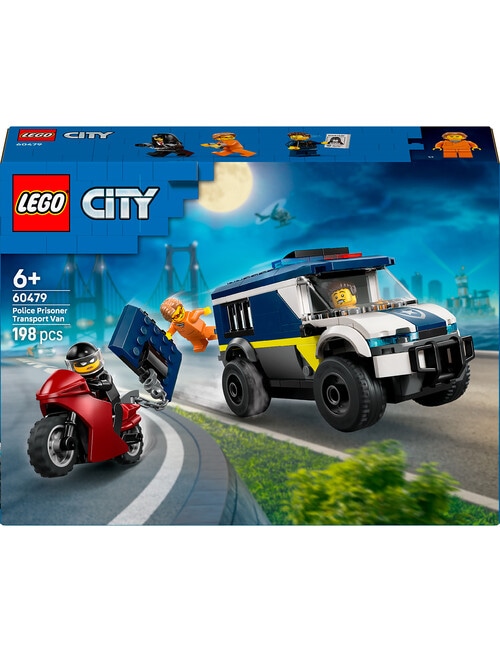 LEGO City Police Prisoner Transport Van, 60479 product photo View 03 L