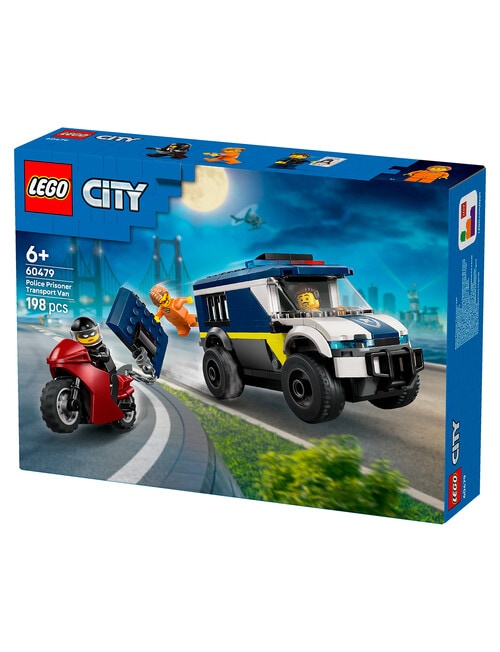 LEGO City Police Prisoner Transport Van, 60479 product photo View 11 L