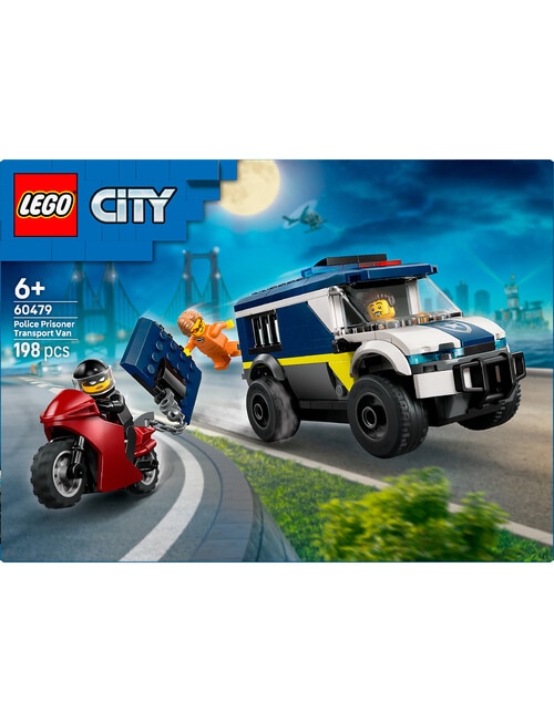LEGO City Police Prisoner Transport Van, 60479 product photo View 12 L