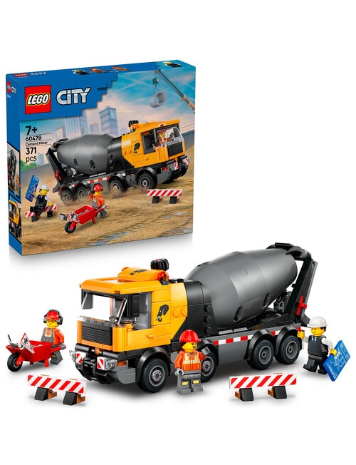 LEGO City Cement Mixer, 60478 product photo