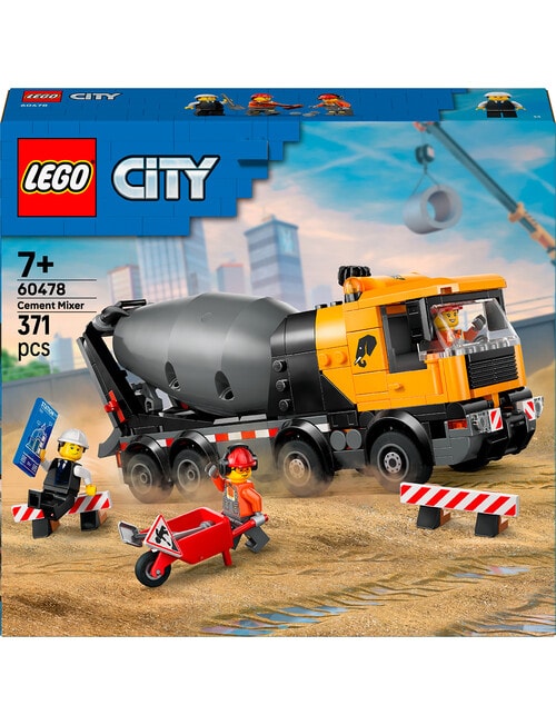 LEGO City Cement Mixer, 60478 product photo View 03 L