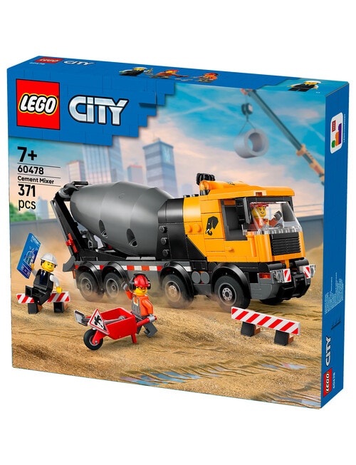 LEGO City Cement Mixer, 60478 product photo View 14 L
