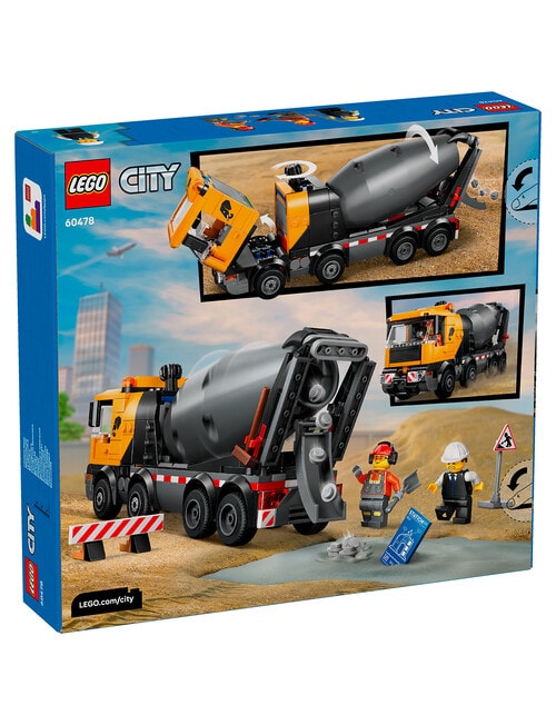LEGO City Cement Mixer, 60478 product photo View 16 L