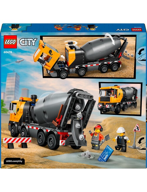 LEGO City Cement Mixer, 60478 product photo View 17 L