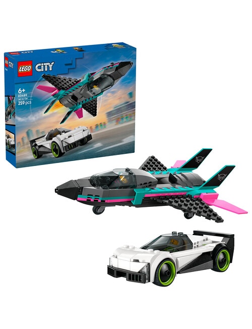LEGO City Jet vs. Car, 60489 product photo