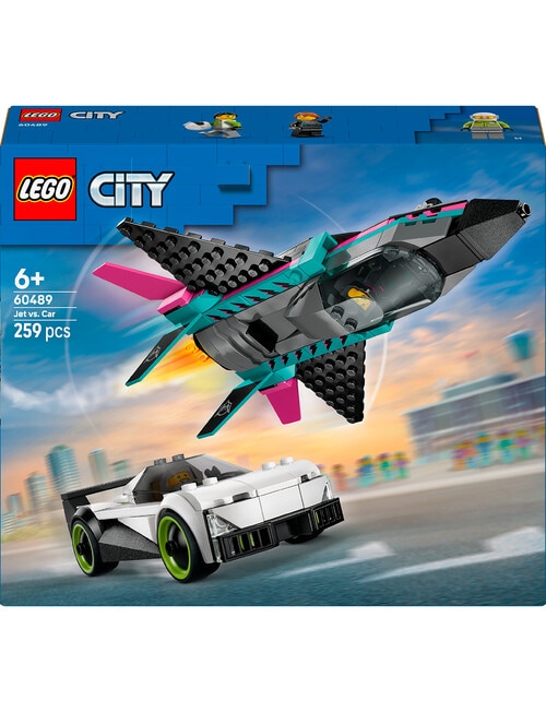 LEGO City Jet vs. Car, 60489 product photo View 03 L