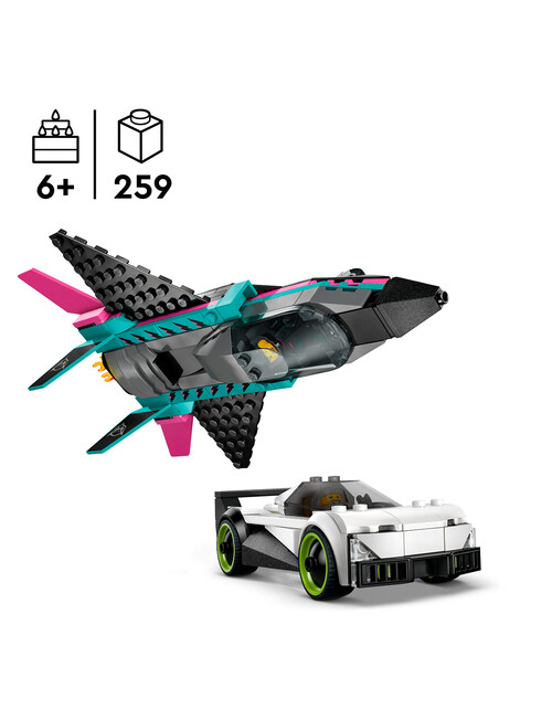 LEGO City Jet vs. Car, 60489 product photo View 08 L