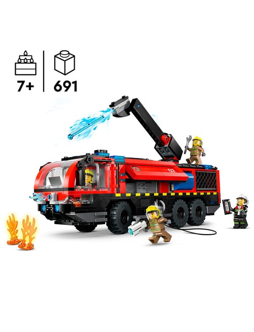 LEGO City Airport Fire Truck, 60499 product photo View 04 L