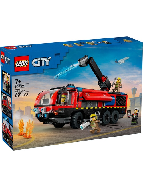 LEGO City Airport Fire Truck, 60499 product photo View 11 L