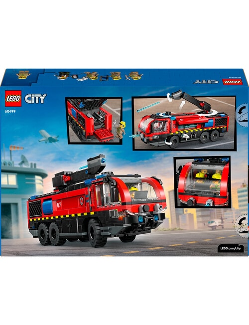 LEGO City Airport Fire Truck, 60499 product photo View 15 L