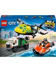 LEGO City Airplane, Service Truck & Hovercraft Rem, 60505 product photo View 03 S