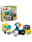 LEGO DUPLO 3-in-1 Construction Vehicles, 10475 product photo