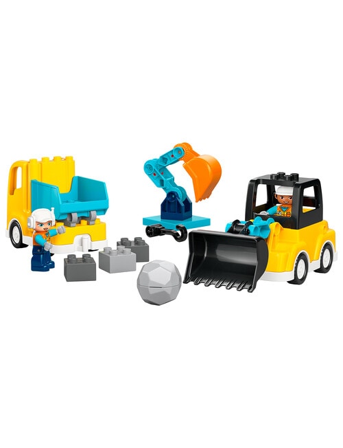 LEGO DUPLO 3-in-1 Construction Vehicles, 10475 product photo View 02 L