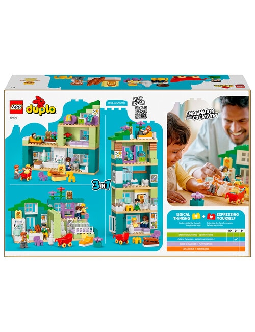 LEGO DUPLO 3-in-1 Modern Family House with Figures, 10470 product photo View 13 L