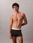 Calvin Klein Cotton Stretch Trunk, 5-Pack, Black product photo View 02 S