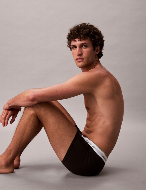 Calvin Klein Cotton Stretch Trunk, 5-Pack, Black product photo View 06 L