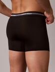 Calvin Klein Icon Active Mesh Long Boxer Brief, 3-Pack, Black product photo View 03 S