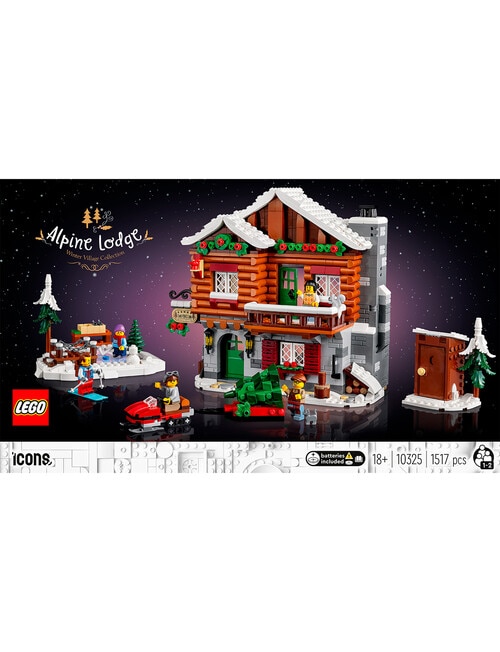 Lego Icons Alpine Lodge, 10325 product photo View 13 L