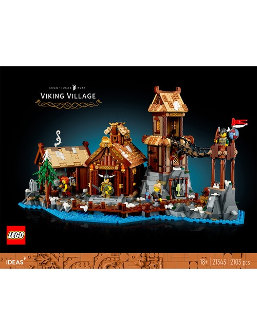 LEGO Ideas Viking Village, 21343 product photo View 14 L
