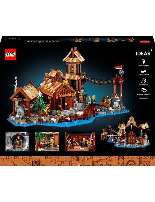 LEGO Ideas Viking Village, 21343 product photo View 16 L