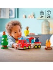 LEGO DUPLO Fire Truck with Hose and Firefighter, 10473 product photo View 04 S