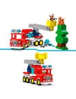 LEGO DUPLO Fire Truck with Hose and Firefighter, 10473 product photo View 09 S