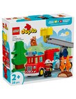 LEGO DUPLO Fire Truck with Hose and Firefighter, 10473 product photo View 11 S