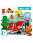 LEGO DUPLO Fire Truck with Hose and Firefighter, 10473 product photo View 13 S