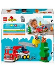 LEGO DUPLO Fire Truck with Hose and Firefighter, 10473 product photo View 15 S