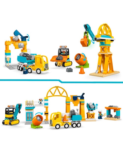 LEGO DUPLO 3 in 1 Construction Site and Vehicles, 10476 product photo View 12 L
