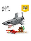 LEGO Creator 3-in-1 Fierce Shark with a Treasure Chest, 31381 product photo View 08 S