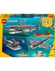 LEGO Creator 3-in-1 Fierce Shark with a Treasure Chest, 31381 product photo View 16 S