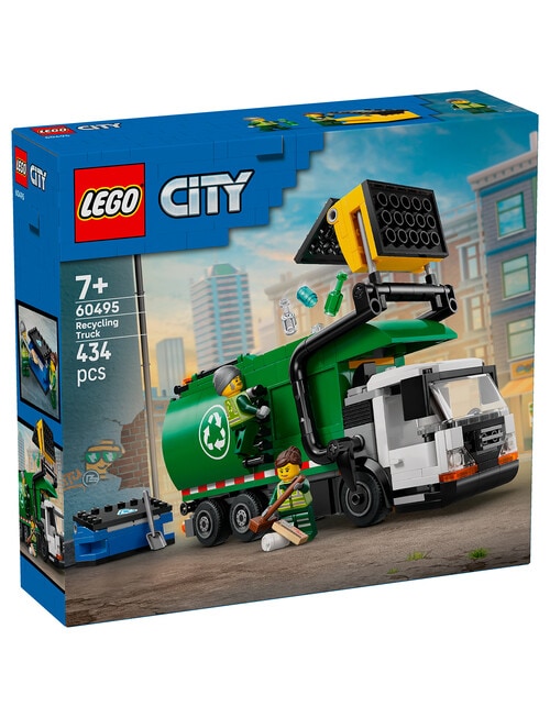 LEGO City Recycling Truck, 60495 product photo View 02 L
