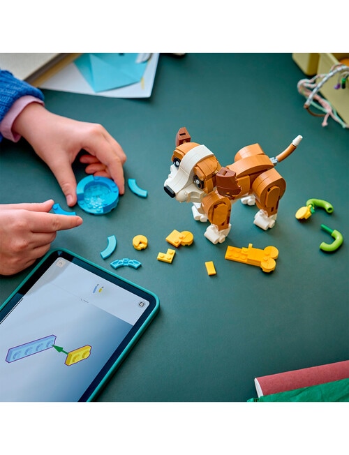 LEGO Creator 3-in-1 Cute Animals: Playful Puppy Dog, 31382 product photo View 10 L