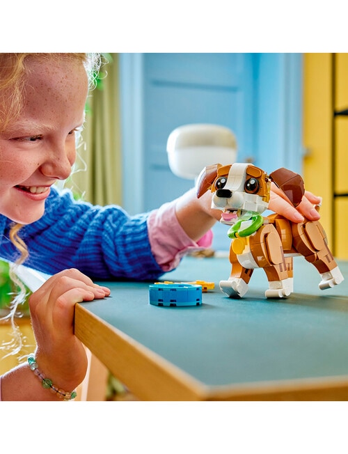 LEGO Creator 3-in-1 Cute Animals: Playful Puppy Dog, 31382 product photo View 11 L