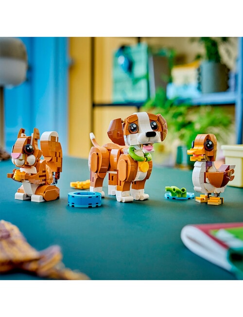 LEGO Creator 3-in-1 Cute Animals: Playful Puppy Dog, 31382 product photo View 12 L